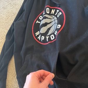 Black Toronto raptors hoodie